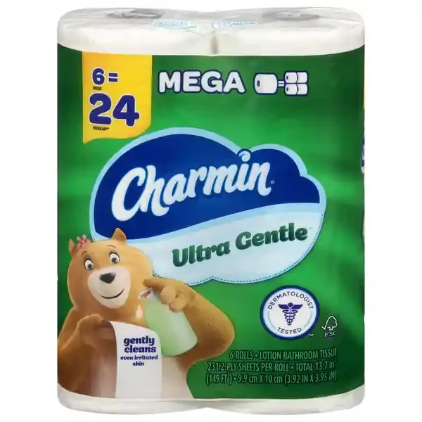 Charmin Ultra Gentle Mega Roll 2-Ply Toilet Paper
