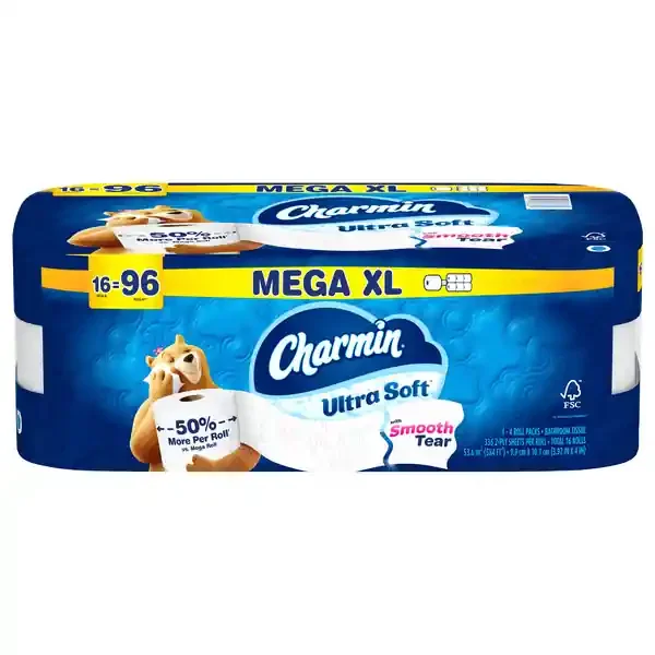 Charmin Ultra Soft Super Mega Roll 2-Ply Toilet Paper