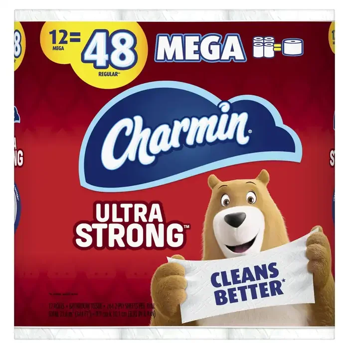 Charmin Ultra Strong Mega Rolls