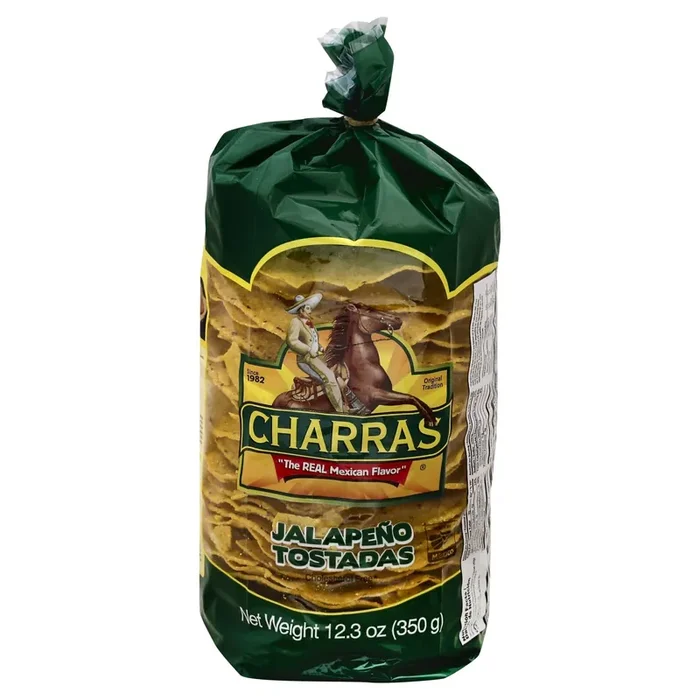 Charras Sabor Jalapeno Tostadas