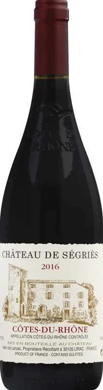 Chateau De Segries Wine 750 ml