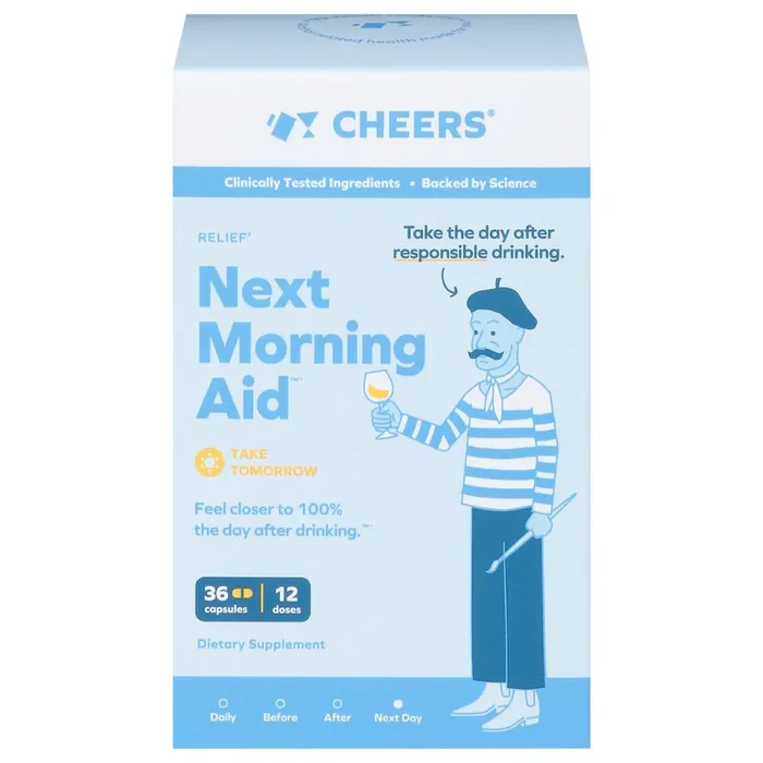 Cheers Next Morning Aid 36 Capsules