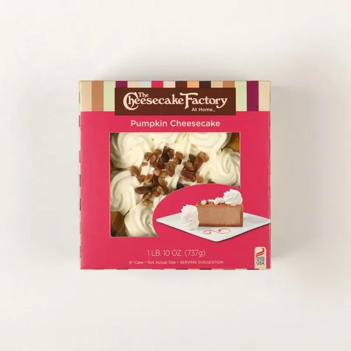 Cheesecake Factory Pumpkin Cheesecake 6 In