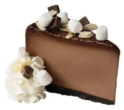 Cheesecake Slice Choc Ganache Colossal