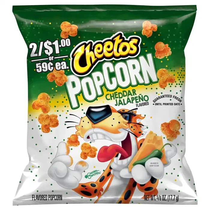 Cheetos Cheddar Jalapeno Popcorn