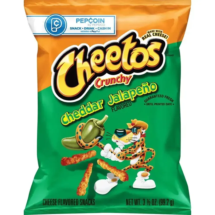Cheetos Cheese Flavored Snacks Cheddar Jalapeno