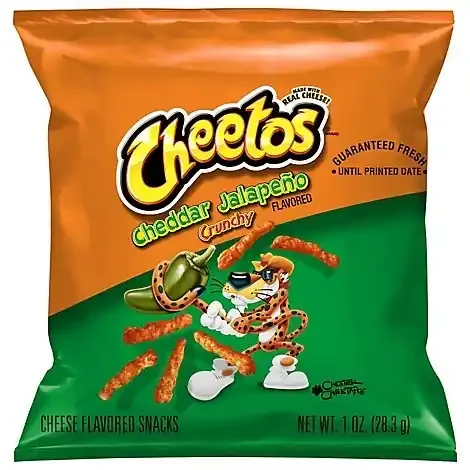 Cheetos Cheese Flavored Snacks Jalapeno & Cheddar