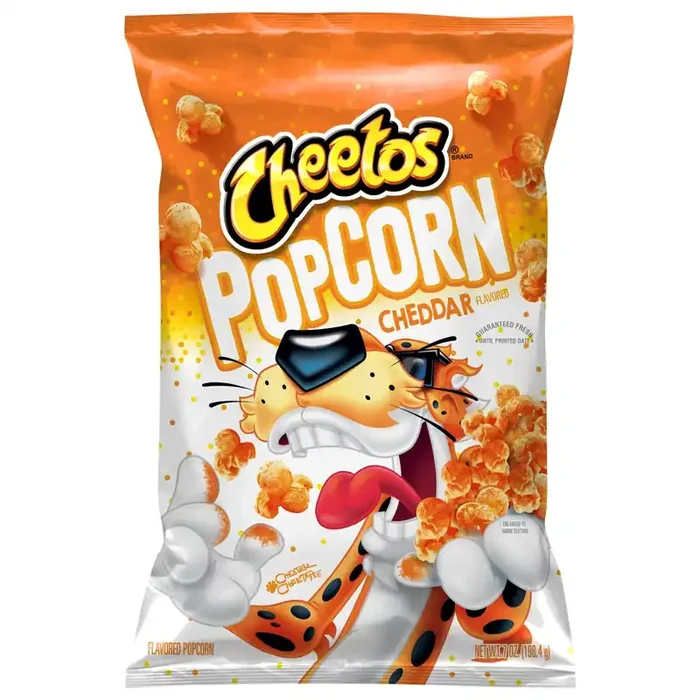 Cheetos Popcorn Flavored Popcorn Cheddar Flavored 7 Oz