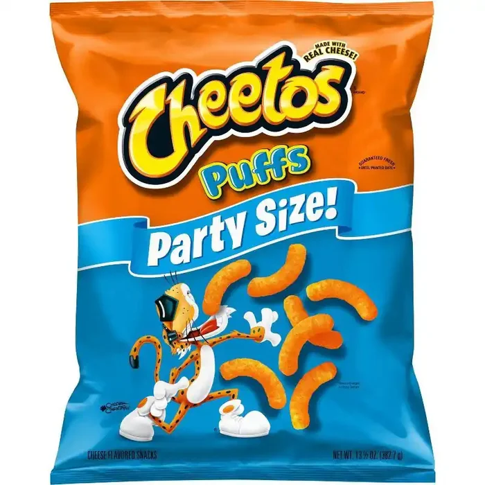 Cheetos Puffs Cheese Flavored Party Size Snacks – 13.50oz