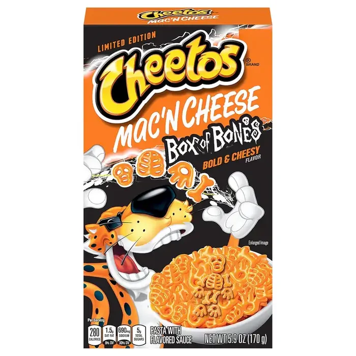 Cheetos® Box of Bones™ mac‘n cheese