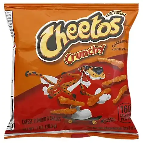 Cheetos Snacks Cheese Flavored Crunchy