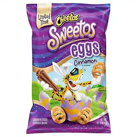 Cheetos Sweetos Snacks Cinnamon Sugar Puffs – 7 Oz