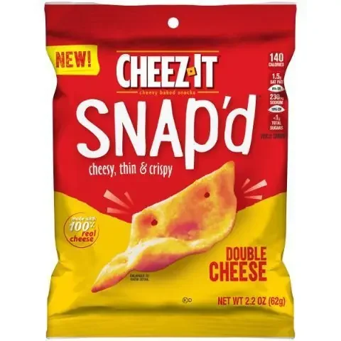Cheez-It Cheez It Snap‘D Double Cheese