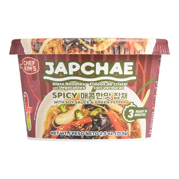 Chef Kim‘s Spicy Japchae Noodle Bowl Set of 2