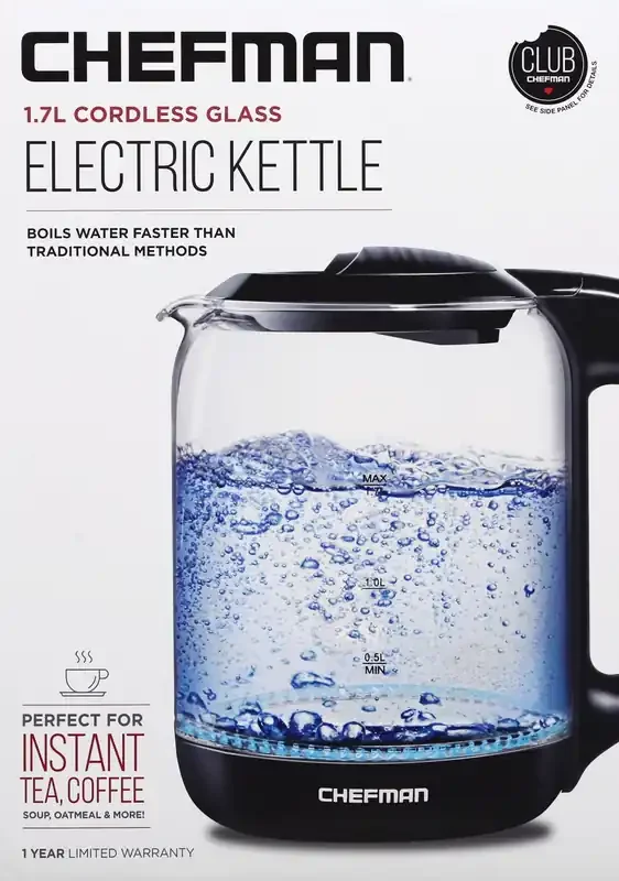 Chef Man Electric Kettle 1 ea