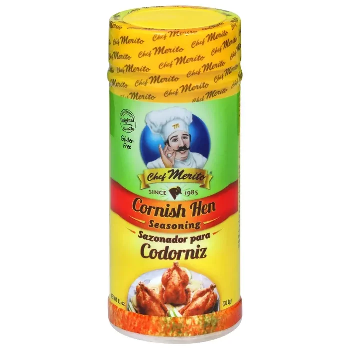 Chef Merito Cornish Hen Seasoning 11 oz