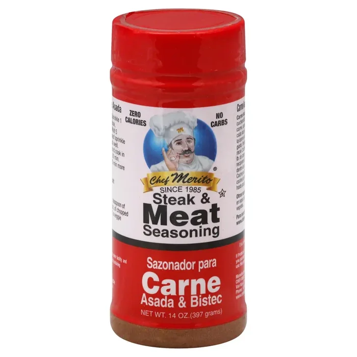Chef Merito Steak & Meat Seasoning 14 oz