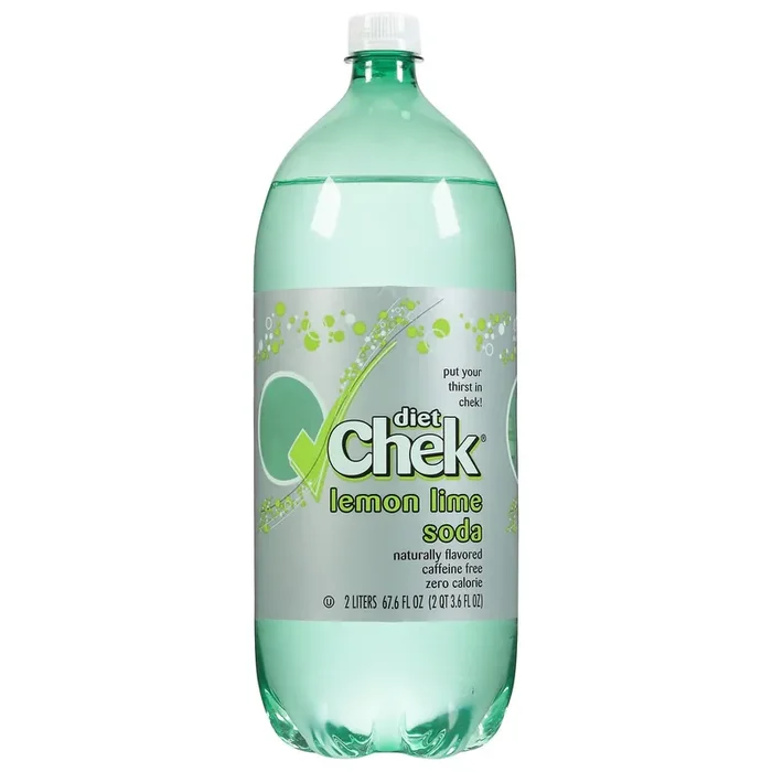 Chek Diet Lemon Lime Soda- 2 liter