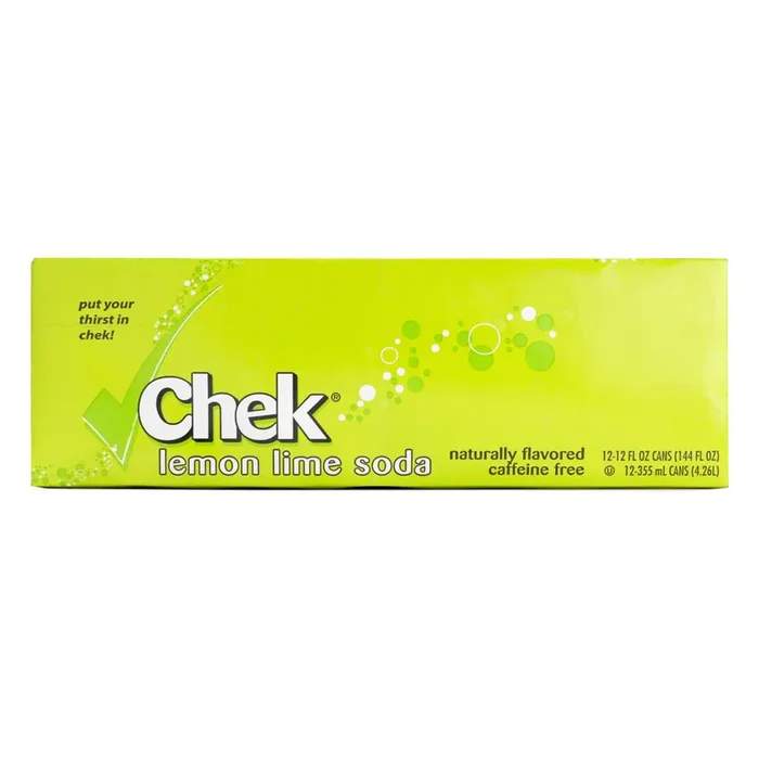 Chek Lemon Lime Cola – 12 ct; 12 fl oz