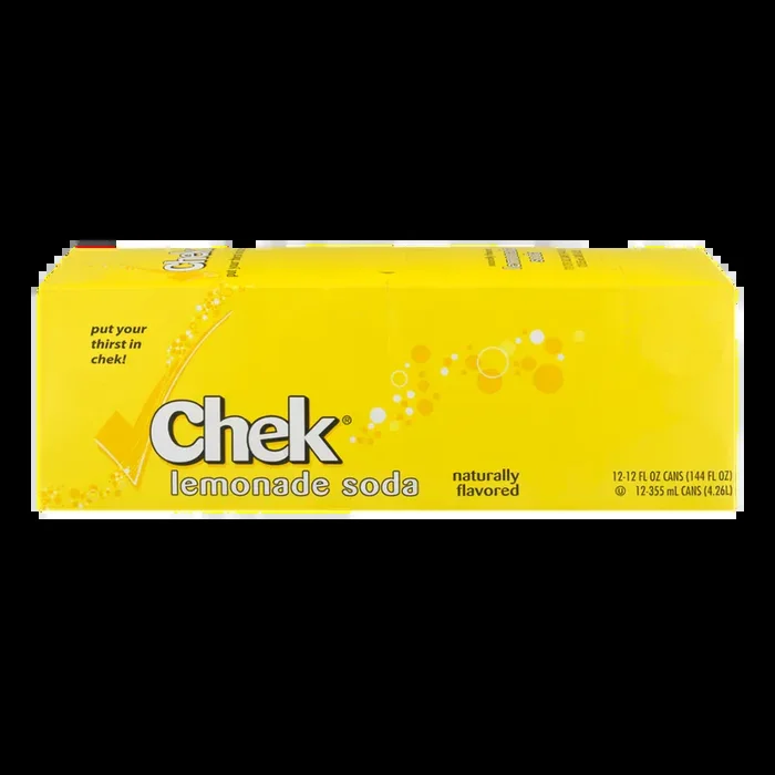 Chek Lemonade – 12 ct; 12 oz