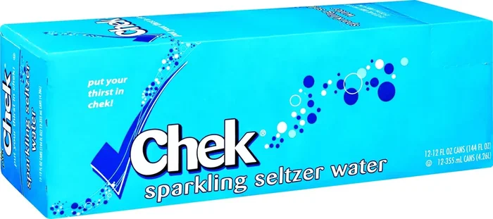 Chek Seltzer Water – 12 ct; 12 fl oz