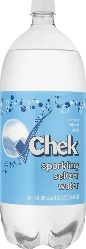 Chek Sparkling Seltzer Water – 2 liter