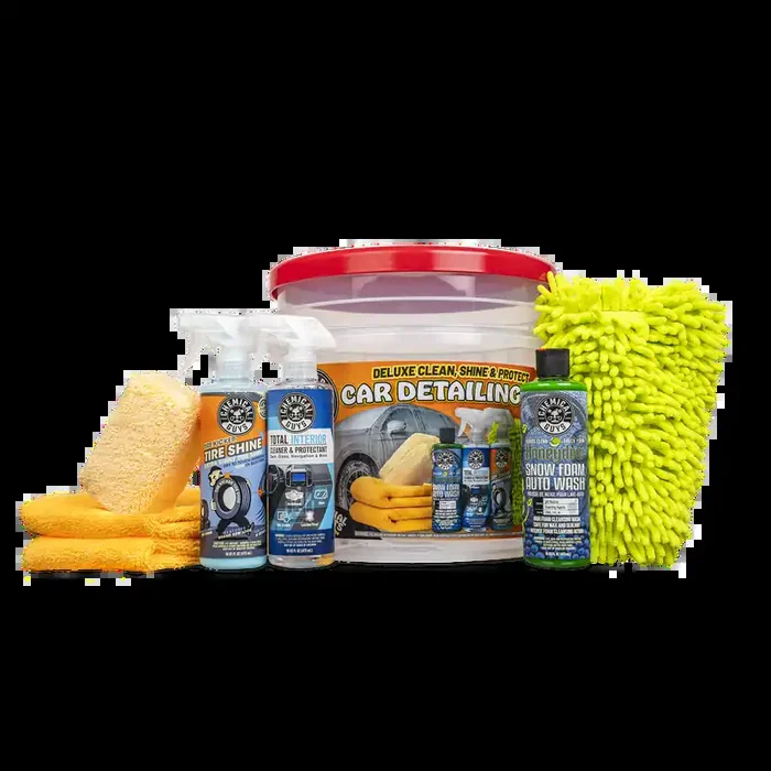 Chemical Guys Deluxe Car Detailing Kit 1 -Count Liquid Car Exterior Wash/Wax