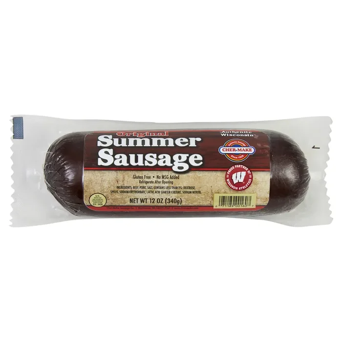 Cher-Make Hardwood Smoked Summer Sausage