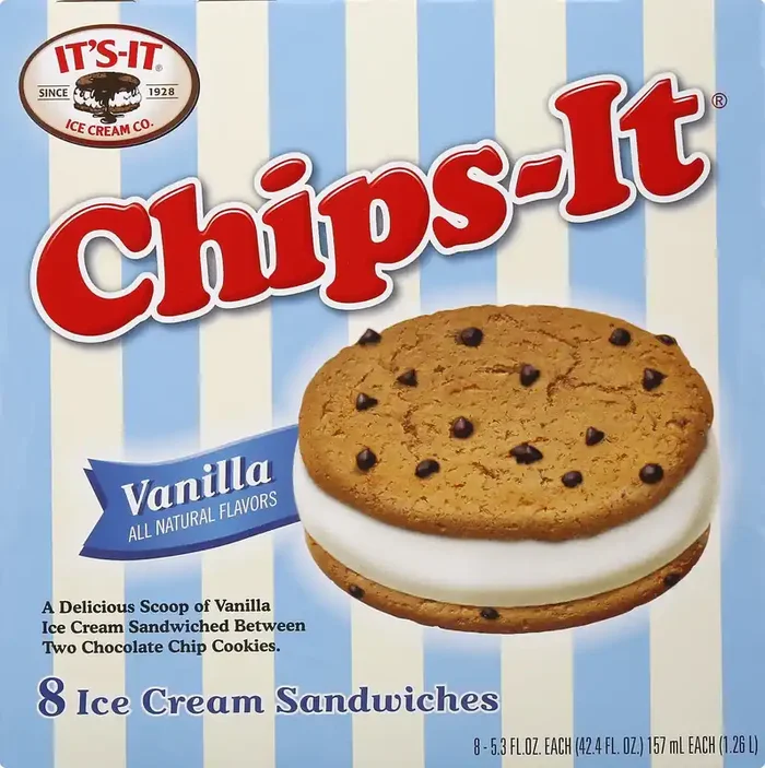 Chi-It Ice Cream Sandwiches 8 ea