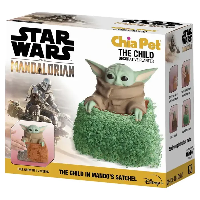 Chia Pet Star Wars The Mandalorian Decorative Planter