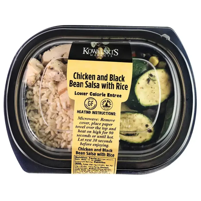 Chicken&Black Bean Salsa W/Rice