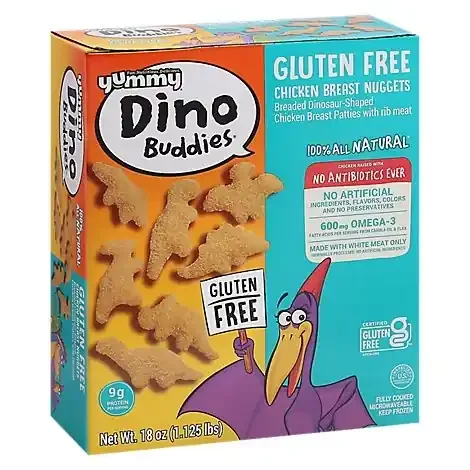 Chicken Nuggets Dinosaur Gf