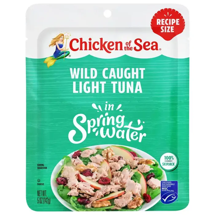 Chicken Of The Sea Chunk Light Tuna In Water Pouch