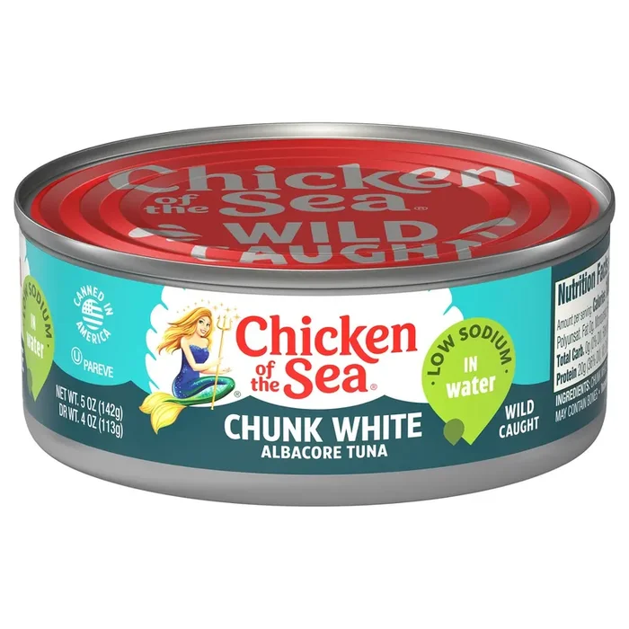Chicken of the Sea Chunk White Albacore Tuna in Water Low Sodium 5 oz