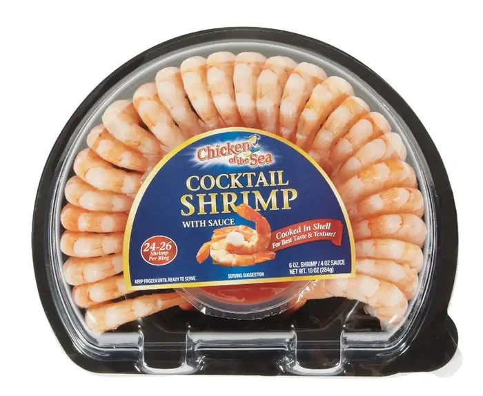 Chicken of the Sea Frozen Shrimp Ring & Cocktail Sauce