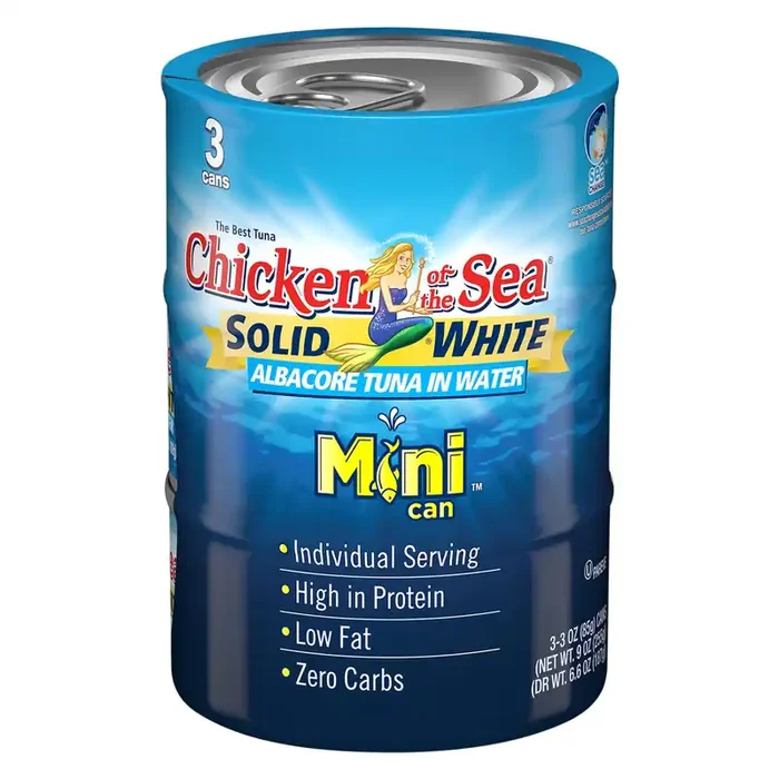 Chicken of the Sea Solid White Albacore Tuna in Water Mini Can