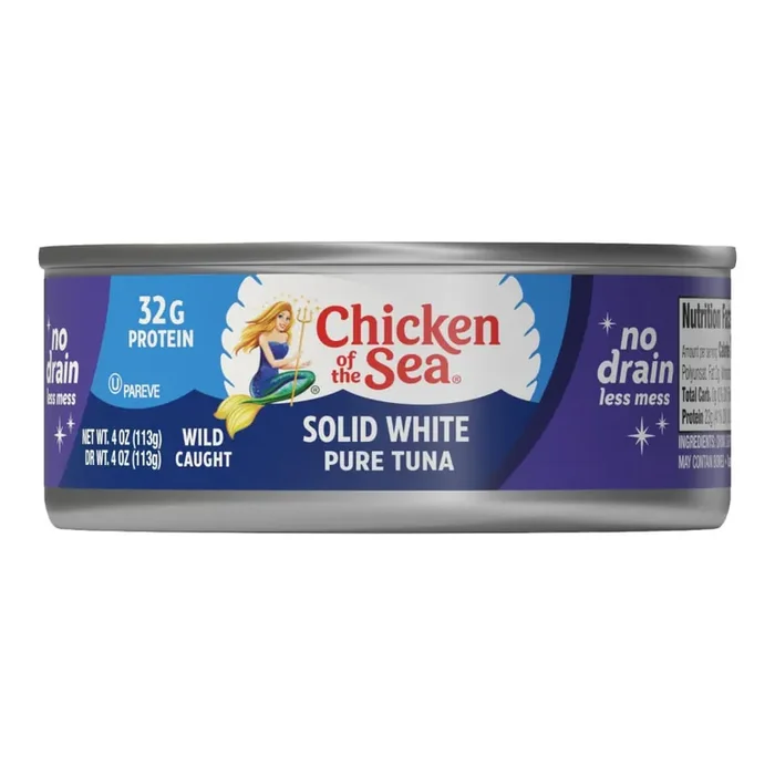 Chicken Of The Sea Solid White Pure Tuna – 4 oz