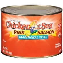 Chicken of the Sea Traditional Style Pink Salmon 4 lb