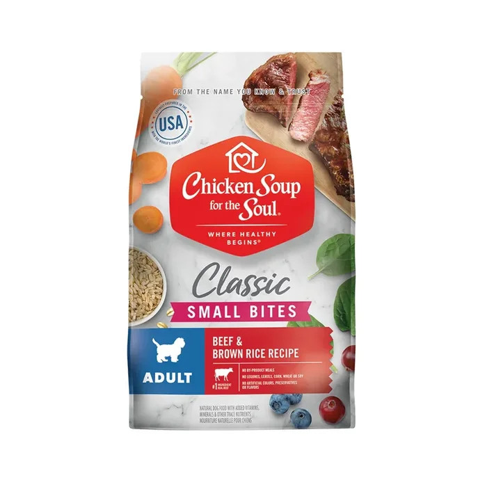 Chicken Soup for the Soul Classic Adult Dry Dog Food – Beef & Brown Rice