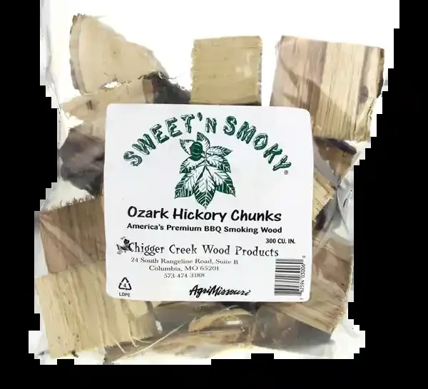 Chigger Creek Products Sweet ‘N Smokey Ozark Hickory Chunks