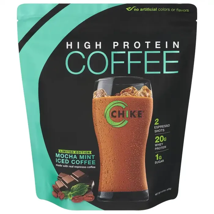 Chike Iced Coffee, High Protein, Mocha Mint