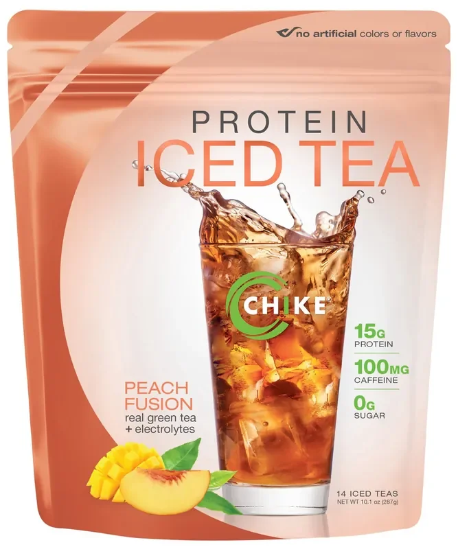 Chike Peach Fusion Protein Iced Tea