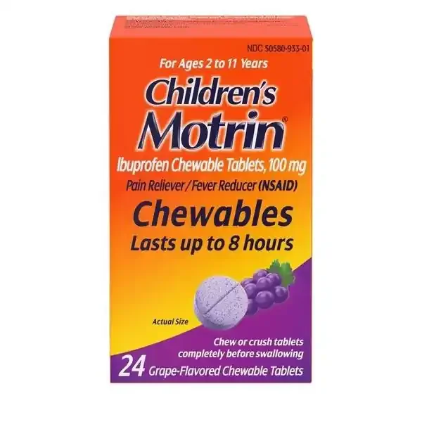 Children Motrin Chewable Grape 24ct