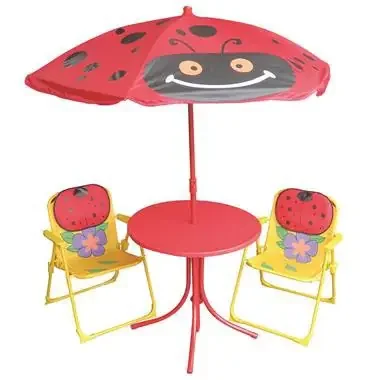 Children‘s Character Patio Set – Lady Bug