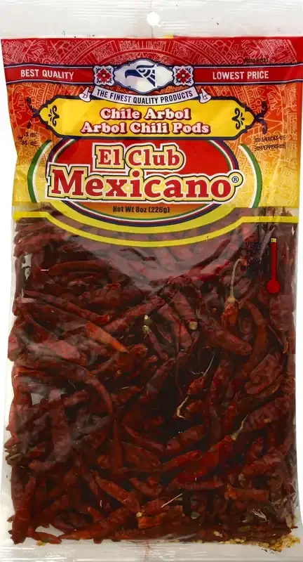 Chile De Arbol 8Oz