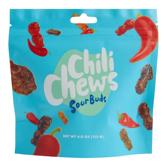 Chili Chews Sour Buds Gummy Candy