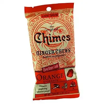 Chimes Ginger Chews Orange