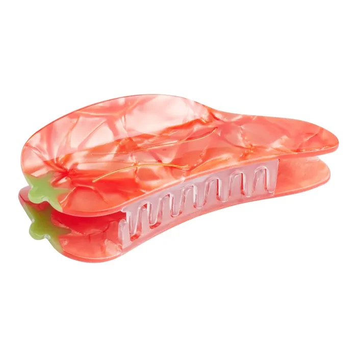 CHIMMI Red Chili Pepper Acrylic Claw Clip