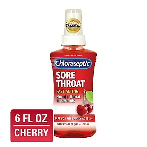 Chloraseptic Cherry Sore Throat Spray – 6 Fl. Oz.