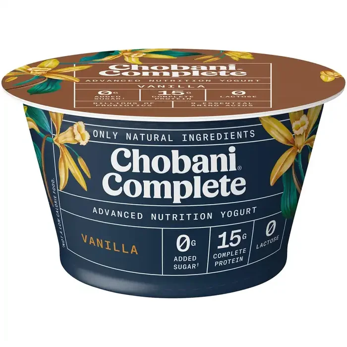 Chobani Complete Greek Yogurt Vanilla 5.3oz